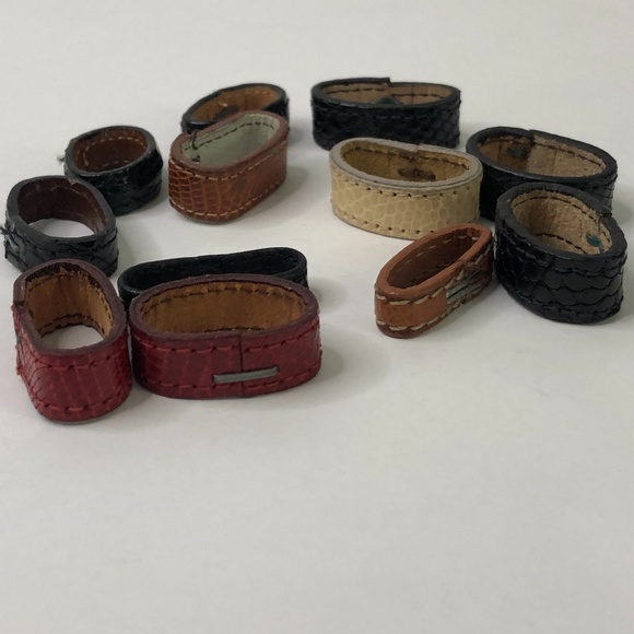 Barry Kieselstein-Cord studs and Lot Belt Loops